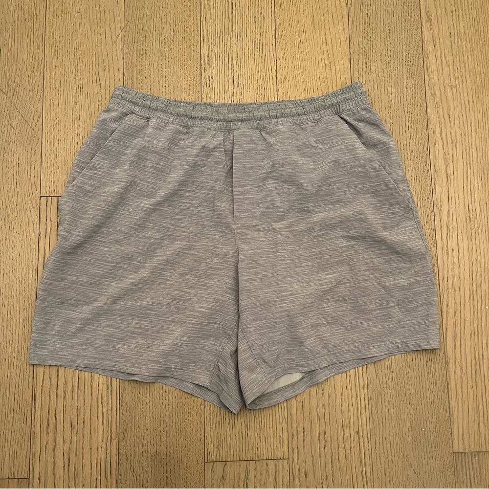 lululemon athletica | Shorts I Lululemon Athletic Shorts Grey size XL Lined - Picture 1 of 10